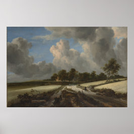 Weizenfelder von Jacob van Ruisdael Kunstdruckerei Poster