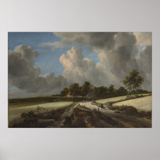 Weizenfelder von Jacob van Ruisdael Kunstdruckerei Poster
