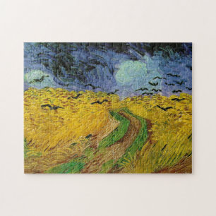Weizenfelsen Van Gogh Gemälde Art Vintag Puzzle