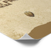 Weizenkörnchen Poster (Ecke)