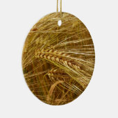 Weizenkörner auf dem Feld. Es ist ernte Zeit! Keramik Ornament (Rechts)