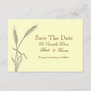 Weizenland Save the Date #2