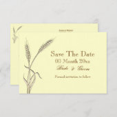 Weizenland Save the Date #2 (Vorne/Hinten)