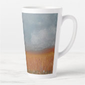 Weizenlandschaft Latte Cup Milchtasse (Rechts)
