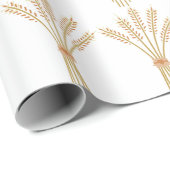 Weizenschale Geschenkpapier (Rolleneckpunkt)