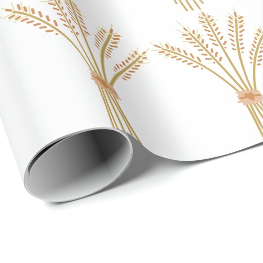 Weizenschale Geschenkpapier (Rolleneckpunkt)