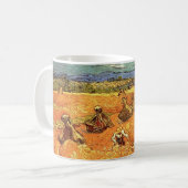 Weizenstäcke mit Sensenmann Kaffeetasse (Vorderseite Links)