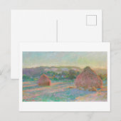"WEIZENSTACKEN" 1890-91 POSTKARTE (Vorne/Hinten)