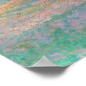 Weizenstapel, Ende des Sommers (1890-1891) Poster (Ecke)