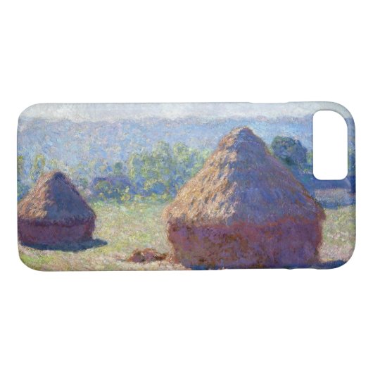 Weizenstapel (Ende Sommer), Monet Case-Mate iPhone Hülle (Rückseite (Horizontal))