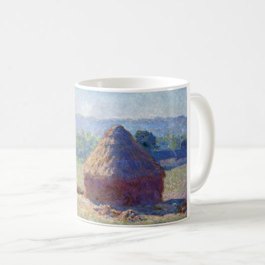 Weizenstapel (Ende Sommer), Monet Kaffeetasse (VorderseiteRechts)