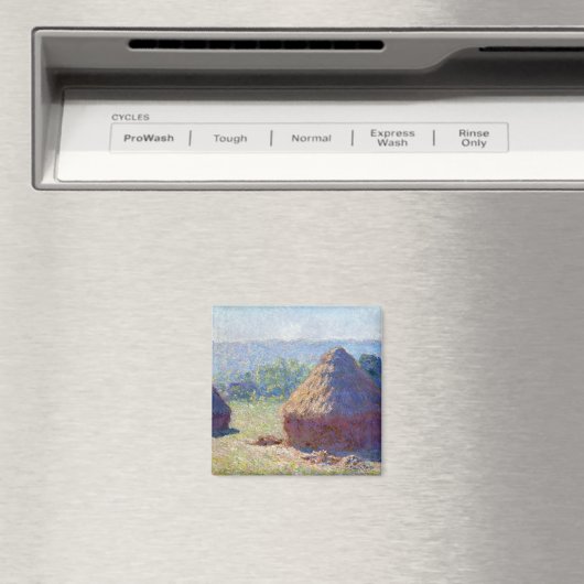 Weizenstapel (Ende Sommer), Monet Magnet (In Situ (Geschirrspüler))