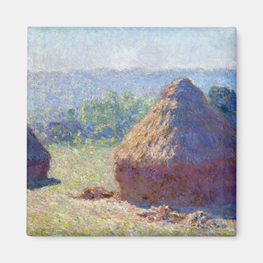 Weizenstapel (Ende Sommer), Monet Magnet (Vorne)