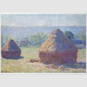 Weizenstapel (Ende Sommer), Monet Seidenpapier