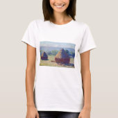 Weizenstapel (Ende Sommer), Monet T-Shirt (Vorderseite)
