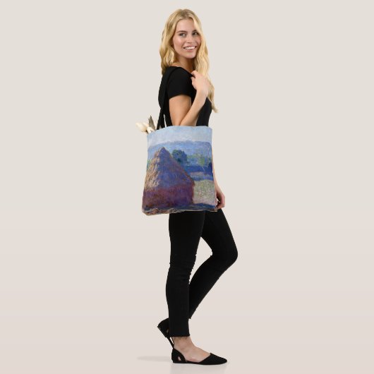 Weizenstapel (Ende Sommer), Monet Tasche (Am Model)