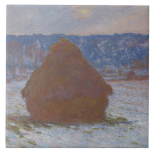 Weizenstück (Schneeeffekt, Tag der Besetzung) (189 Fliese