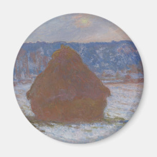 Weizenstück (Schneeeffekt, Tag der Besetzung) (189 Magnet