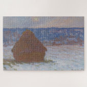 Weizenstück (Schneeeffekt, Tag der Besetzung) (189 Puzzle (Horizontal)