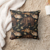 Weizenwaldtiere Blumenmuster Kissen (Decke)
