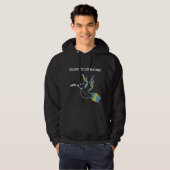 Weizenweizenweizen, gepolstert hoodie (Vorne ganz)