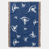 WEIZIGER und Blauhai-Wahnsinn - Leben an der Küste Decke (Vorderseite Vertikal)