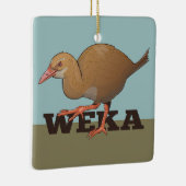 Weka New Zealand Bird Keramikornament (Rechts)