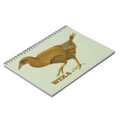 Weka New Zealand Bird Notizblock (Linke Seite)