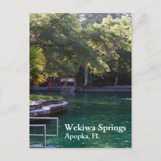Wekiwa Springs, Apopka, FL Postkarte