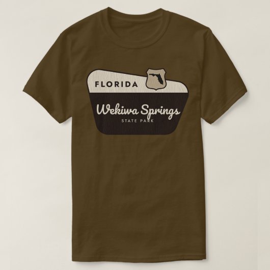 Wekiwa Springs Staat Park Florida T-Shirt (Design vorne)