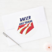 Welch Belch Runder Aufkleber (Umschlag)