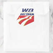 Welch Belch Runder Aufkleber (Tasche)