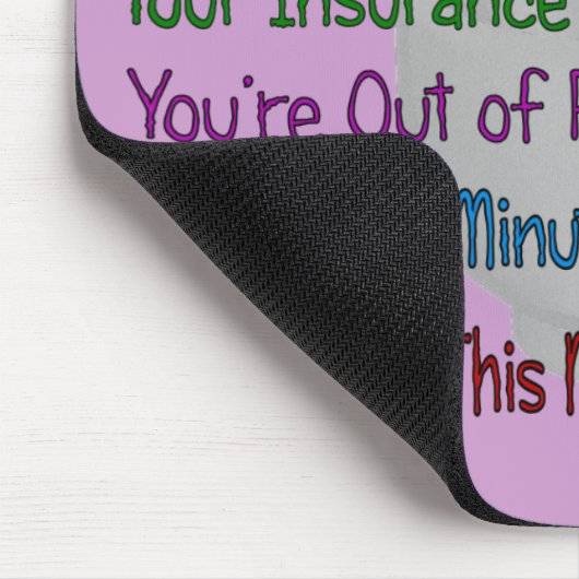 Welche Apotheker WIRKLICH DENKEN Mousepad (Ecke)