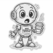 Welche Charakterfehler? - Funny Sobriety Geschenk Aufkleber (Vorderseite)