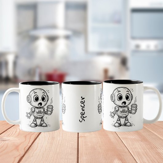 Welche Charakterfehler? - Funny Sobriety Geschenk Zweifarbige Tasse