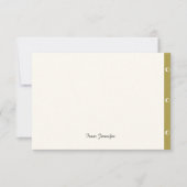 welche Du selbst gestalten kannst Dankeskarte (Vorderseite)