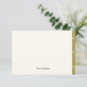 welche Du selbst gestalten kannst Dankeskarte (Stehend Vorderseite)