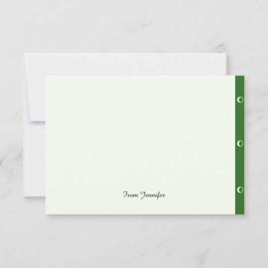 welche Du selbst gestalten kannst Dankeskarte (Vorderseite)