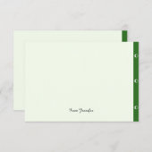 welche Du selbst gestalten kannst Dankeskarte (Vorne/Hinten)