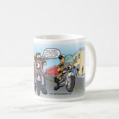 Welche ein bisschen Motorrad-Kundgebung ist diese? Kaffeetasse (VorderseiteRechts)