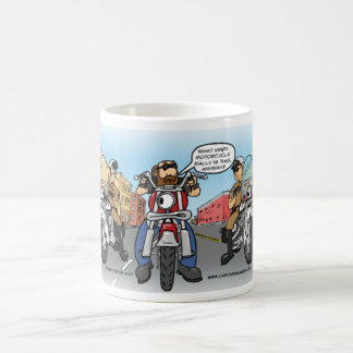 Welche ein bisschen Motorrad-Kundgebung ist diese? Kaffeetasse