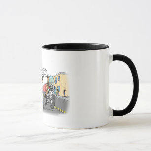 Welche ein bisschen Motorrad-Kundgebung ist diese? Tasse