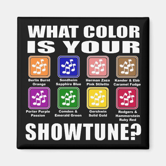 Welche Farbe/Darstellung Magnet (Vorne)