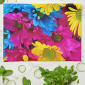 Welche Farbe ist IHR Gänseblümchen? Geschirrtuch (Gefaltet)