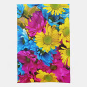 Welche Farbe ist IHR Gänseblümchen? Geschirrtuch (Vertikal)