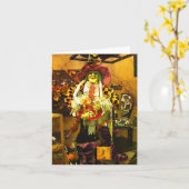 Welche Hexe ist welche? Karte (Gelbe Blume)