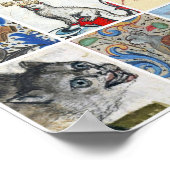 Welche mittelalterliche Katze bist du heute? Poster (Ecke)