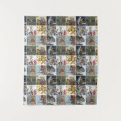 Welche mittelalterliche Katze bist du heute? Wandteppich (Vorderseite)