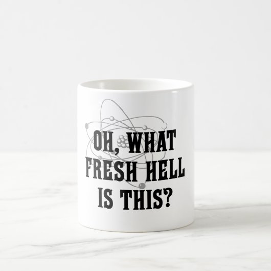 Welche neue Hölle ist diese? Kaffeetasse (Mittel)