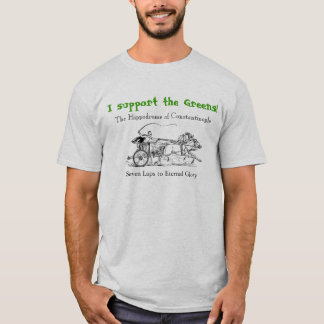 Welche Partei stützen SIE?? (DIE GRÜNTÖNE!) T-Shirt